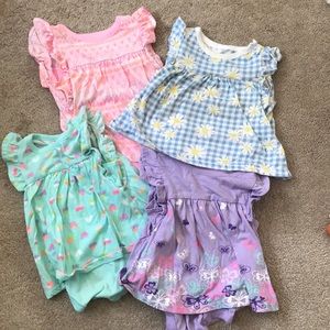 Baby girl onesie bundle